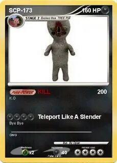 Pokémon SCP 173 22 22 - KILL - My Pokemon Card