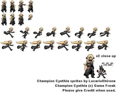 Cynthia Sprites on Hot-Cynthia-Society - DeviantArt