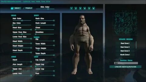 Ark SE Character Creation in a nutshell