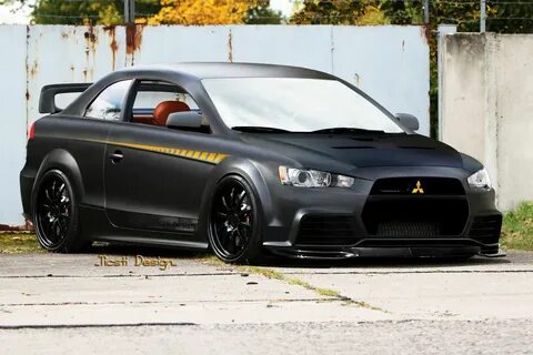 Matte Black Mitsubishi Evo Автомобили, Мотоцикл, Машины и мо