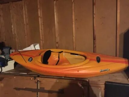 Pelican Vortex 80x Kayak. W/paddles for sale from United Sta
