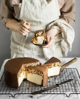 Pin by Chloe Zhang on cake Food, Cooking and baking, Snicker