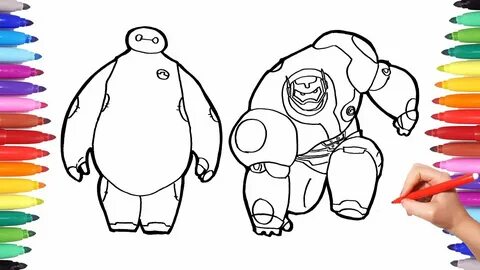 Baymax Coloring Pages - NEO Coloring