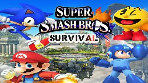 ☆ Super Smash Bros Wii U Mario, Sonic, Pacman and Megaman! (