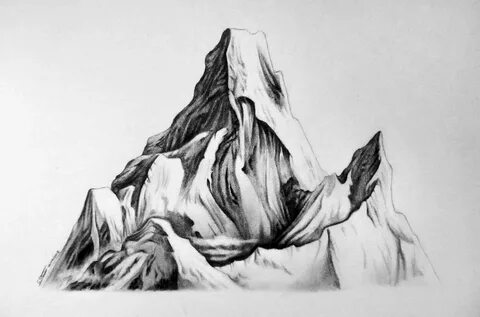 70+ Easy Mountains Drawing Ideas 2022 - How to Draw Mountain