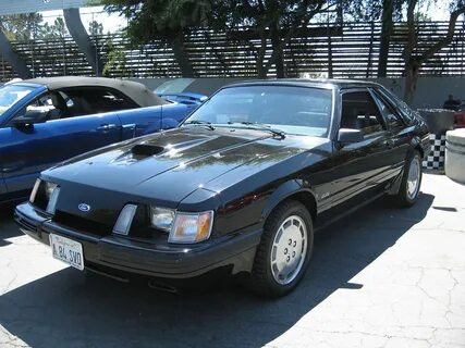 1984 Ford Mustang SVO Fun Ford Sunday at Solano County Fai. 