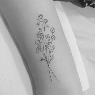 Wild flowers bouquet * #inkstinctsubmission #equilatera #tat