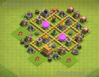 Town hall 5 base - Best th5 layout Clash of Clans 2019