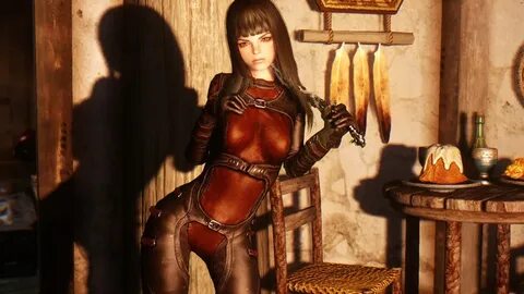 Ночная тень (SE) / Nightshade Bodysuit SSE - Броня - TES V: 