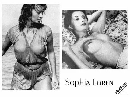 Sophia Loren nude, naked, голая, обнаженная Софи Лорен / Соф
