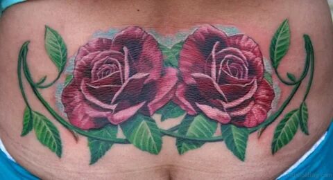 61 Lovely Rose Tattoos For Back - Tattoo Designs - TattoosBa