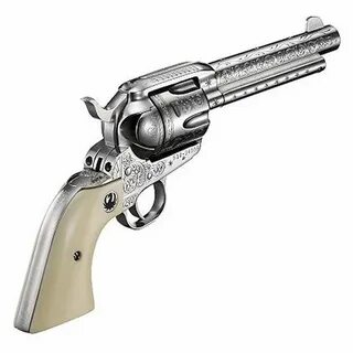 Ruger New Vaquero Engraved Cowboy Set Revolver, .45 Colt, 5-