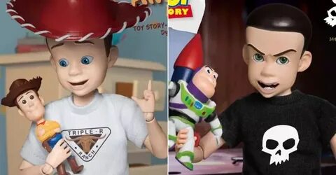 Toy Story - Sid and Andy Dynamic 8Ction Heroes Figures by Be