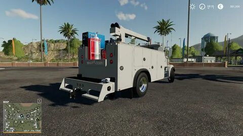Freightliner Service Truck v1.0 FS19 Farming Simulator 22 мо