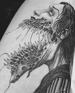 Sinister Medieval Tattoo Art by Christopher Jade Arte assust