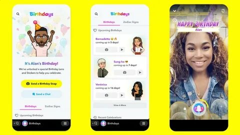 Snapchat Launches Birthdays Mini Feature in India to Track F
