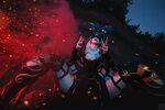 Косплей Diablo 3: Великолепная Дарья Санникова в образе Циде