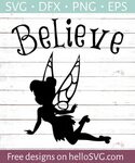 High Resolution Svg Tinkerbell Silhouette - 214+ File for Fr