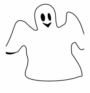 Image Transparent Stock Ghost Clipart Free Cloud - Line Art 