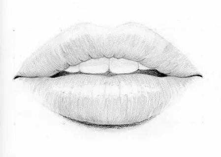 Lips drawing done by watching a tutorial Lips drawing, Lip d