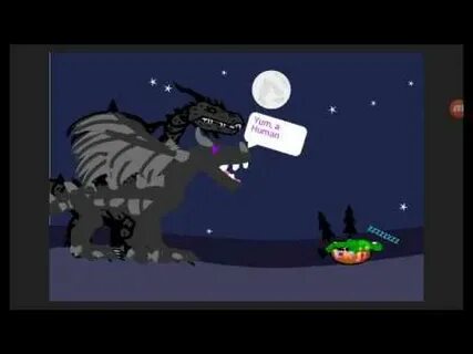 Dragon vore, human and donut xD - YouTube
