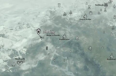 Skyrim Aetherium Forge Location Map - Lincoln Park Chicago M