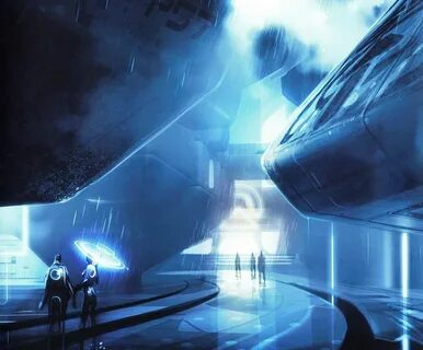 TRON: Legacy Concept Art Sci fi landscape, Tron legacy, Envi