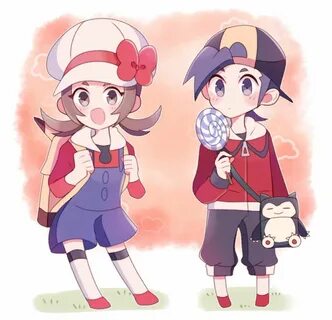 Ethan and lyra Pokemon characters, Pokemon special, Pokemon