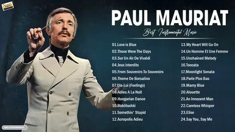 Paul Mauriat Greatest Hits Full Album 2021 - Paul Mauriat Be