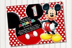 Free Mickey Mouse Template, Download Free Mickey Mouse Templ