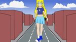 Giantess 2D animation: Luna on the Move! - YouTube