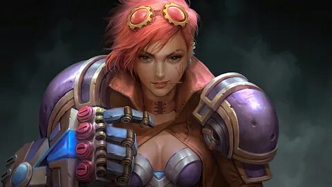 Vi LoL Art 4K Wallpaper #7.1839