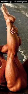 Her Calves Muscle Legs: Strong Legs with Beautiful Feet