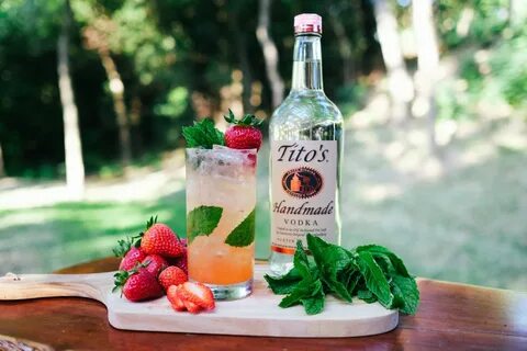 Strawberry Motito Recipe Recipe Vodka Recipes Drinks Titos Vodka Recipe...