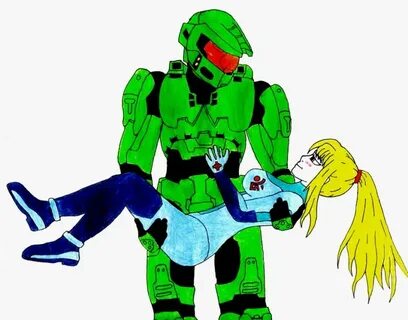 Master Chief And Samus: Love In Art - Game Informer