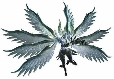 Garuda Render - Final Fantasy XIV: Shadowbringers Art Galler