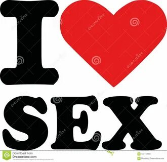 I love sex romantic vector.