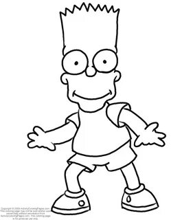 Bart E Lisa Colouring Pages (page 2) Kids printable coloring