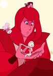 Red Diamon, Sapphire, Ruby + Pearl Steven universe anime, St