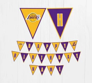 Pin on Los Angeles Lakers Party Ideas