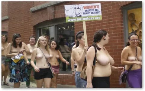 Thousands join GoTopless protest in Asheville, NC - Raeliane