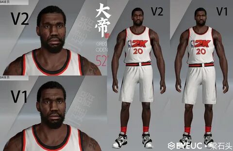 Greg Oden Cyberface, Hair and Body Model V2.0 By Beam Stone 