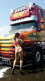 Pin on Pin -Up with Trucks