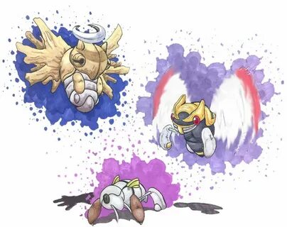 Nincada, Ninjask, and Shedinja by Xebeckle-il-Ziluf on devia