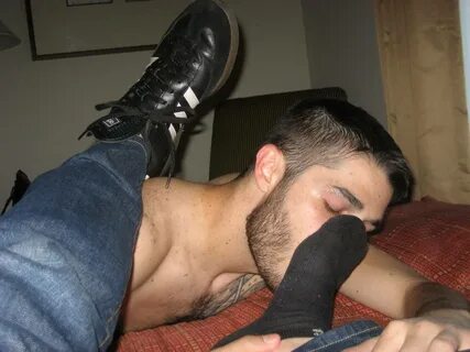 Gay feet sniff porn