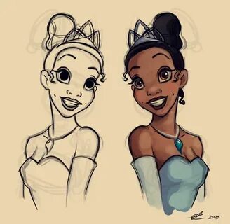 Princess Tiana - Digital Painting by crystal-89 on deviantAR