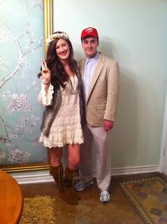 Forrest Gump and Jenny halloween costume! Halloween 2014 The
