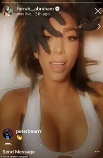 Farrah Abraham shares video of her getting eyebrows microbla