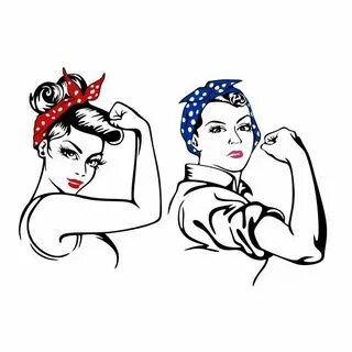 Girl Power SVG eps png dxf Cutting file Silhouette Cricut Ro