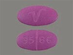 Ibudone 10-200 Mg Tablet - Purple Oval Tablet 35 86 V Poly P